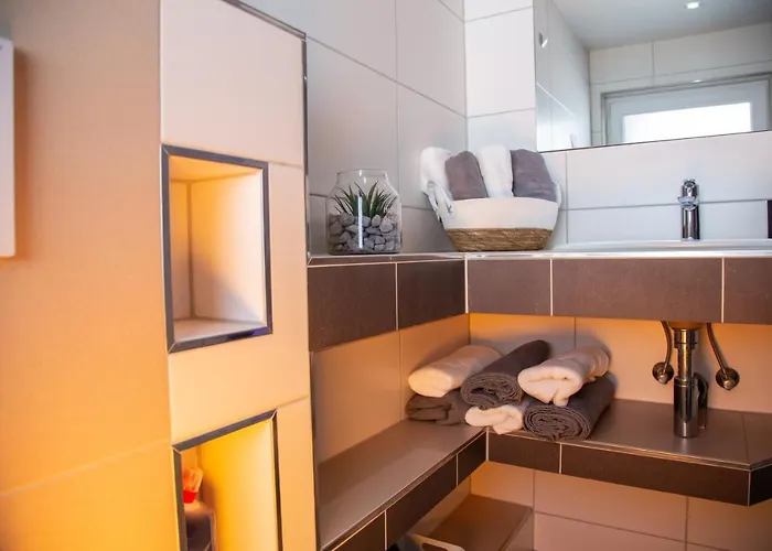 Winetime - Modern - Fuer 6 - Boxspringbetten - Zentral * Bellheim